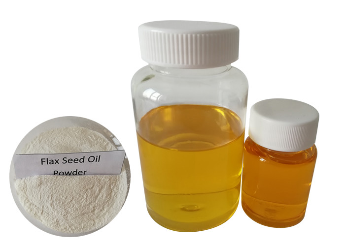 Omega 3 Tablet Flaxseed Oil Powder Bahan Alami 40 Mesh Untuk Penyakit Jantung