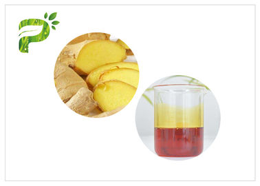Yellow Liquid Natural Essential Oils Minyak Jahe CAS 8007 08 7 Untuk Shampoo